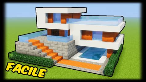 maison minecraft facile à faire|TUTO PETITE MAISON MODERNE FACILE A FAIRE